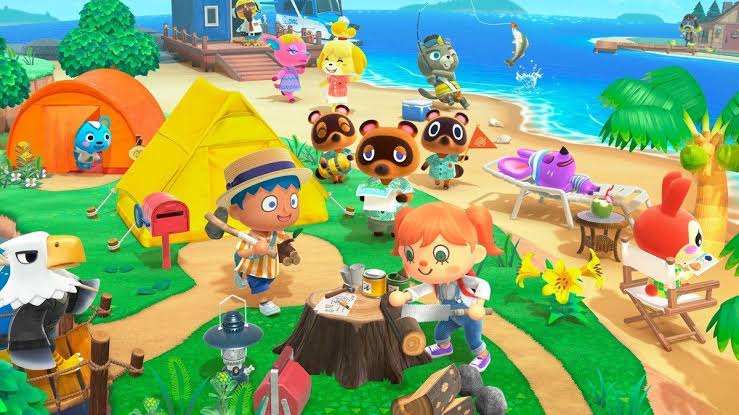 Animal Crossing: New Horizons game poster and cover art