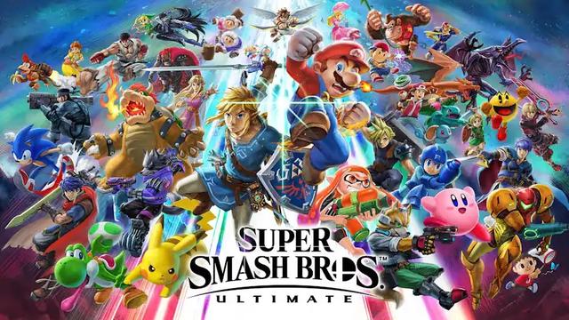 Super Smash Bros. Ultimate game poster and cover art