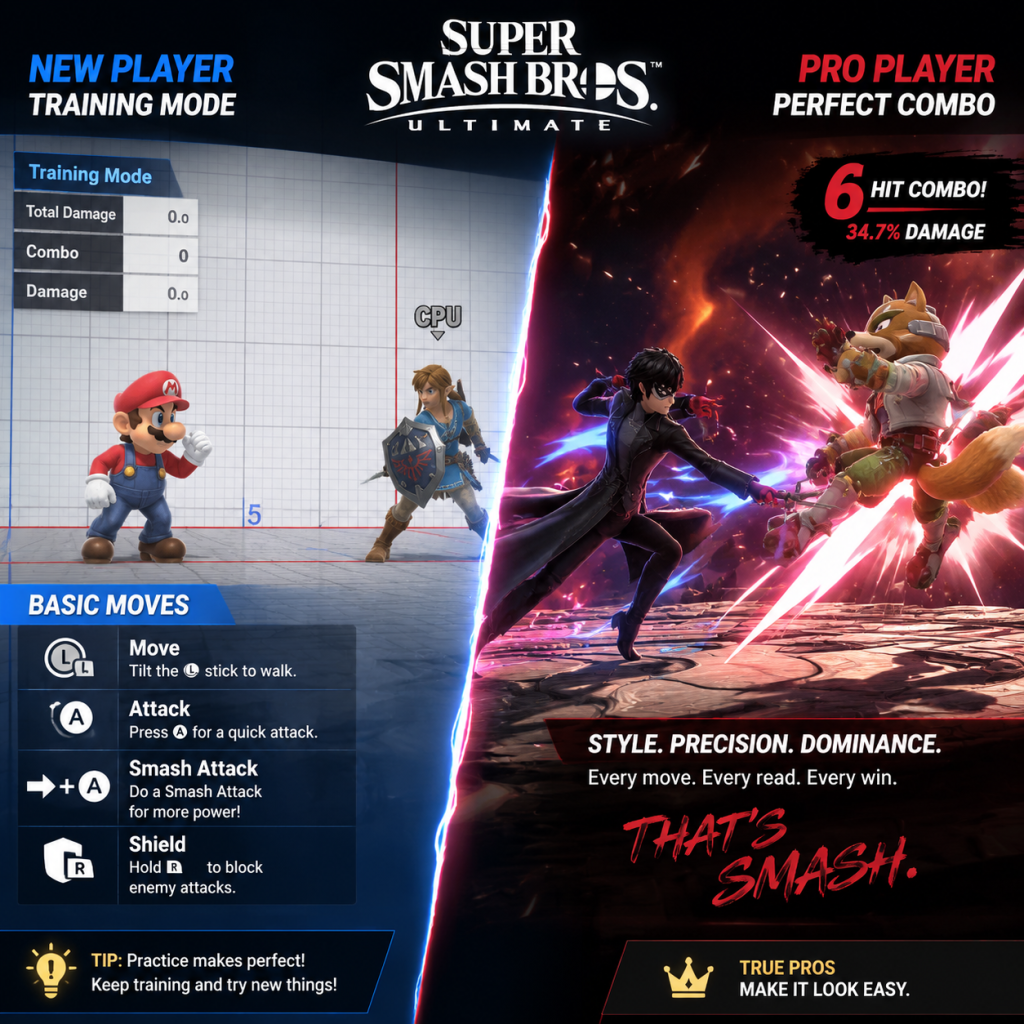 Super Smash Bros. Ultimate Game Tips guide screenshot