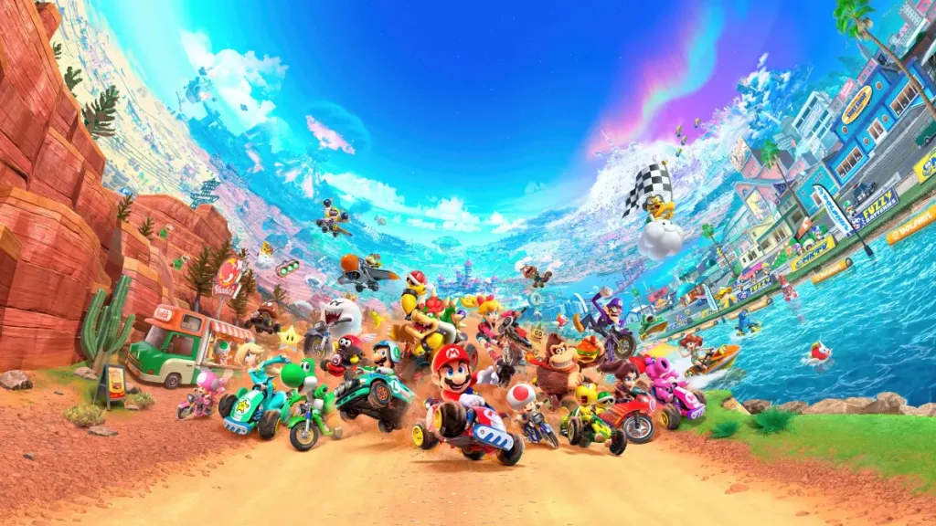 Mario Kart 8 Deluxe All Game Items guide screenshot