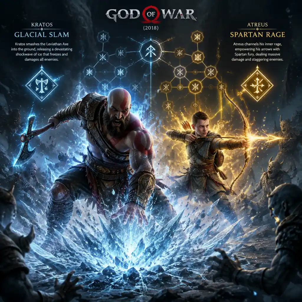 God of War (2018) Character Skills guide screenshot