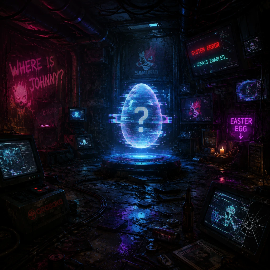 Cyberpunk 2077 Cheats & Secrets guide screenshot