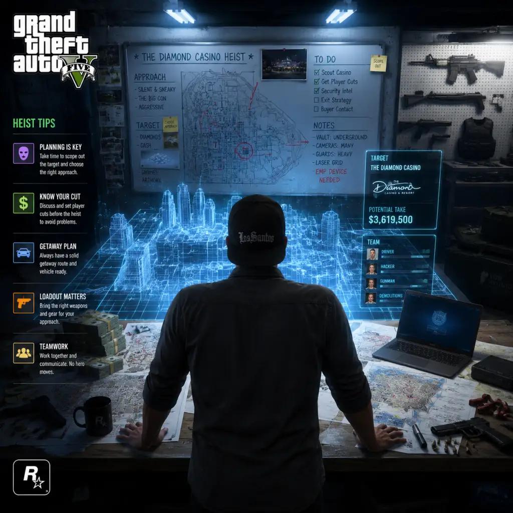 Grand Theft Auto V Game Tips guide screenshot
