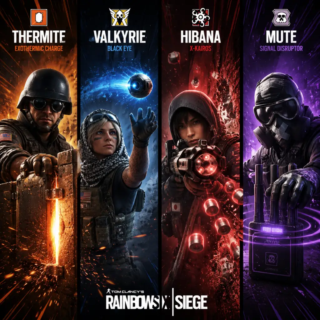Tom Clancy's Rainbow Six Siege Character Skills guide screenshot