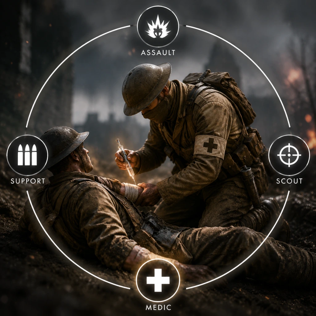 Battlefield 1 Character Skills guide screenshot