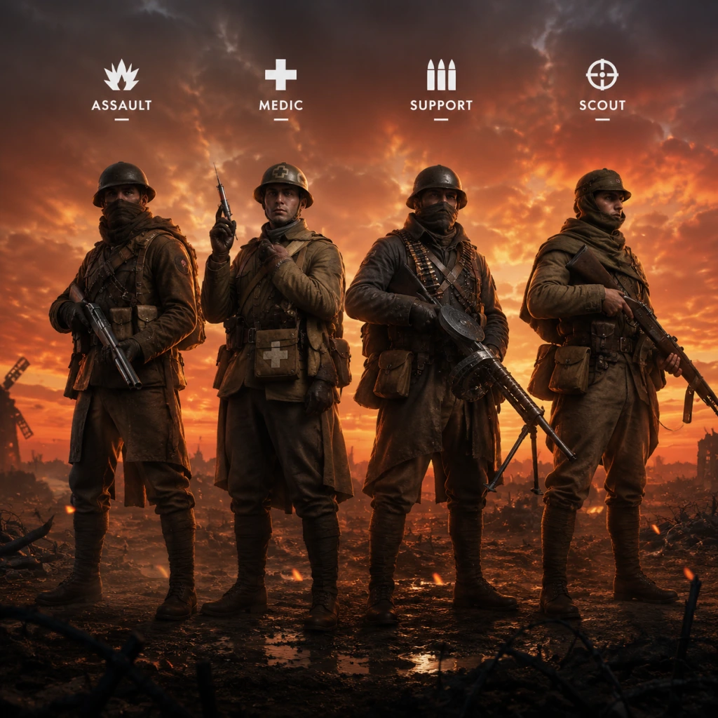 Battlefield 1 Characters & Roles guide screenshot