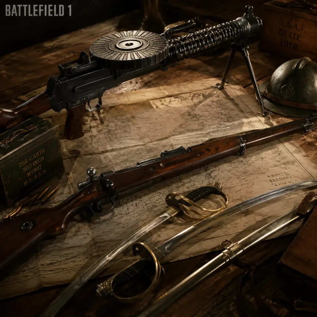 Battlefield 1 All Game Items guide screenshot