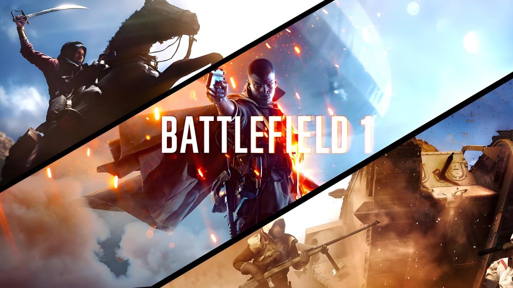 Battlefield 1 game poster and cover art