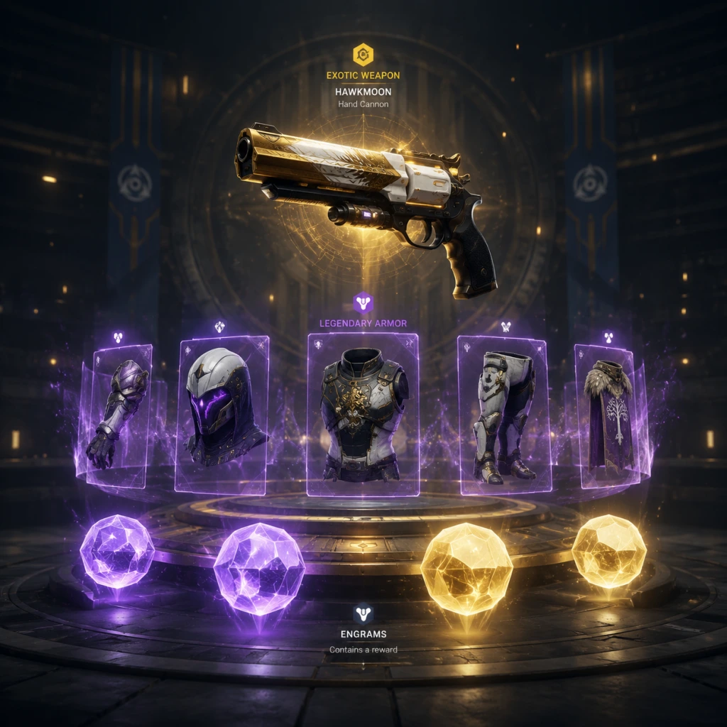 Destiny 2 All Game Items guide screenshot