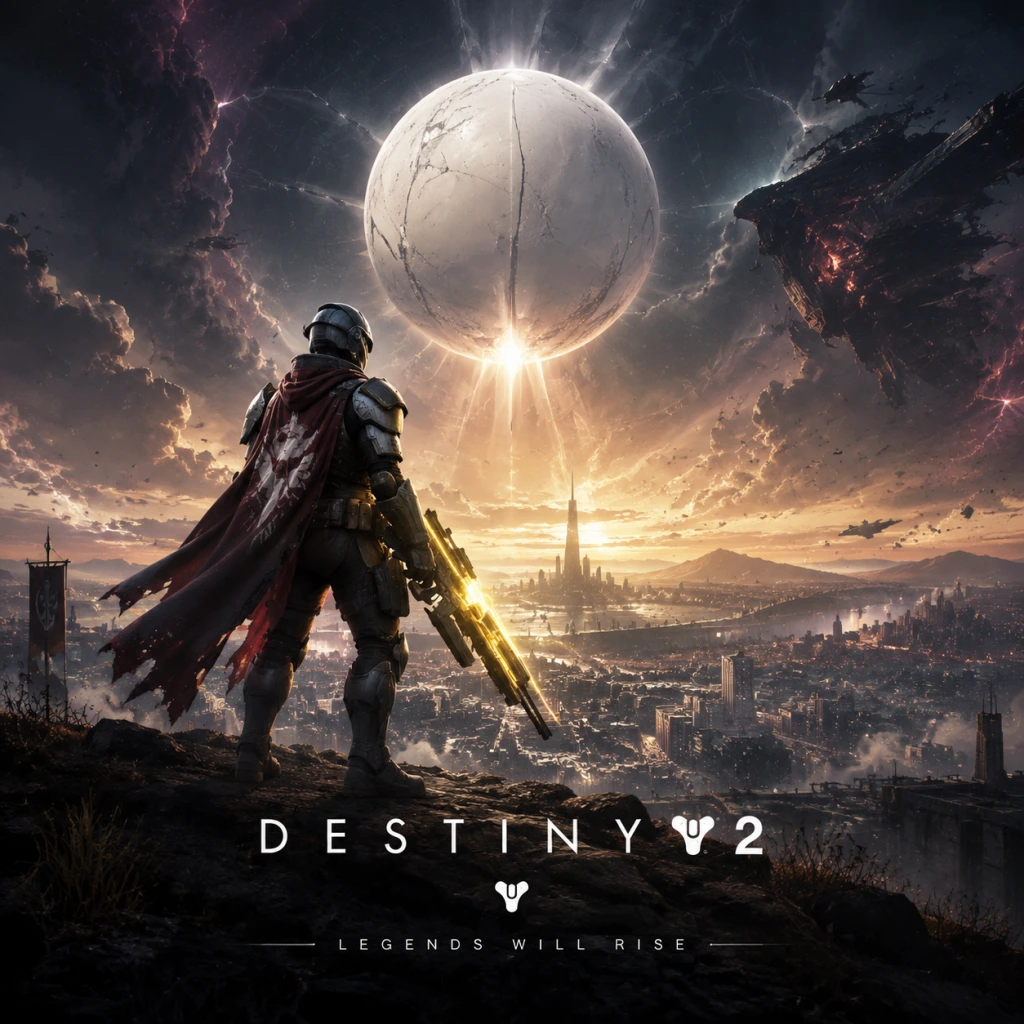 Destiny 2 game poster and cover art