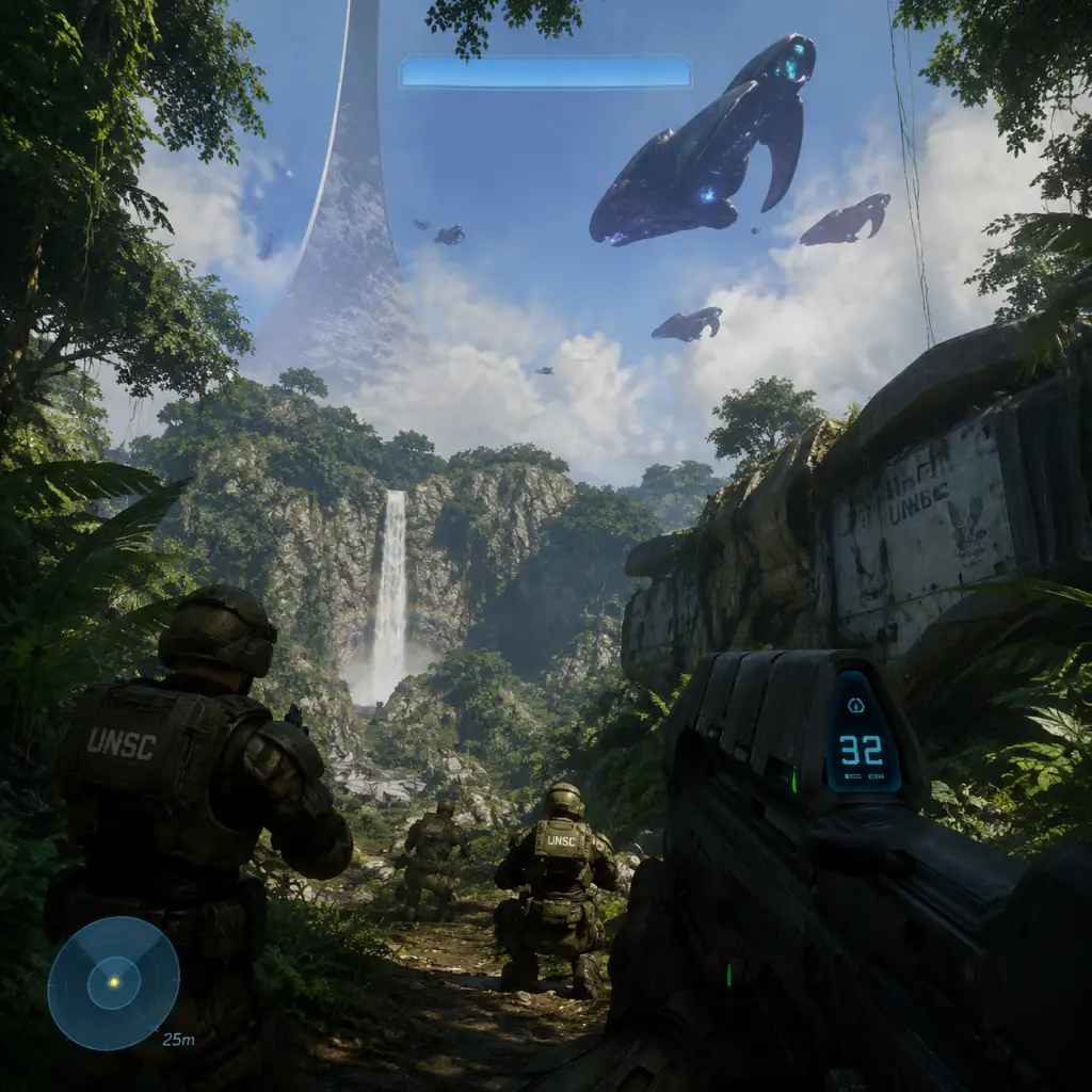 Halo 3 Getting Started guide screenshot