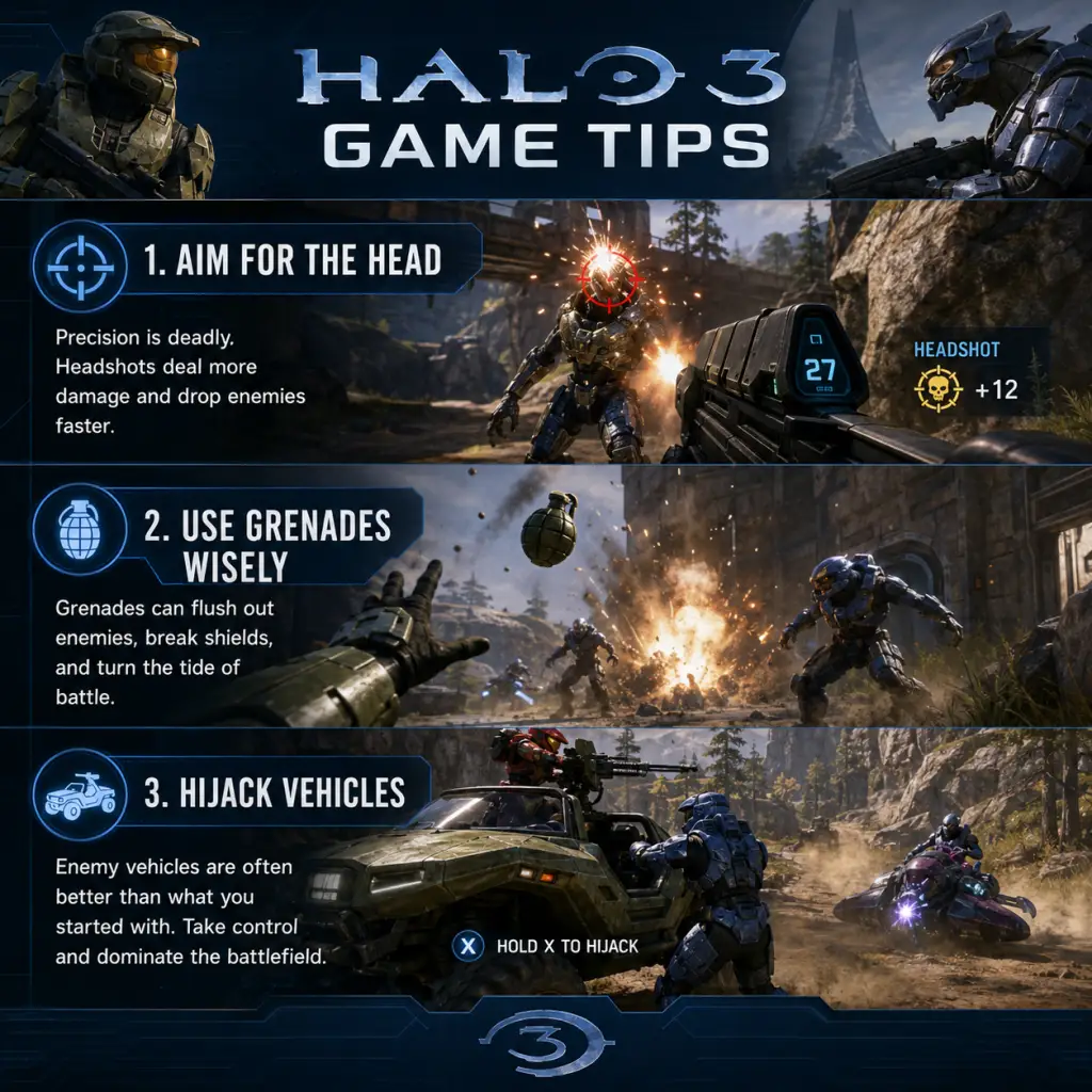Halo 3 Game Tips guide screenshot