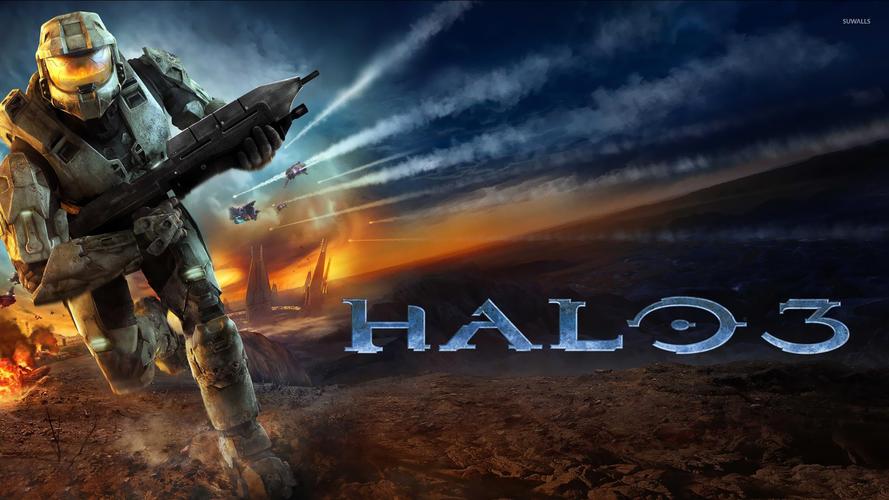 Halo 3 game poster and cover art
