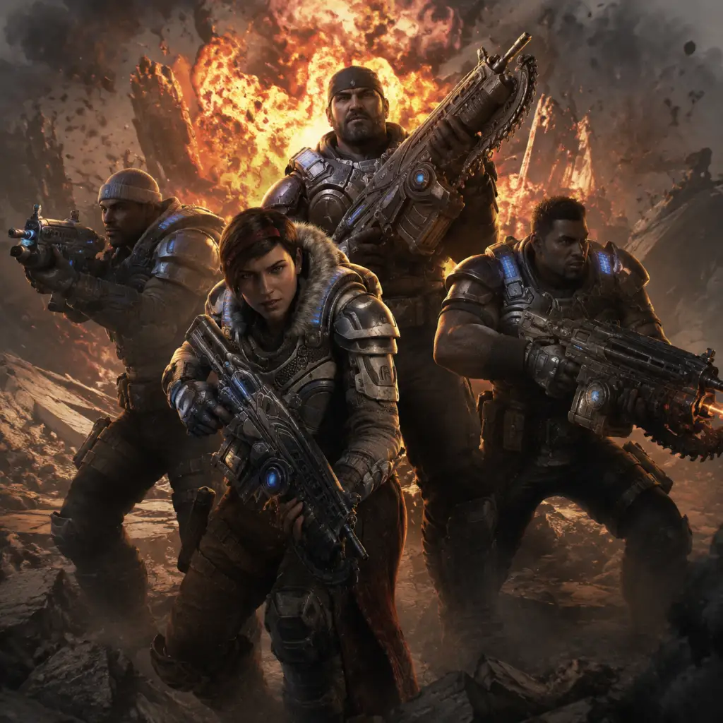 Gears 5 Characters & Roles guide screenshot