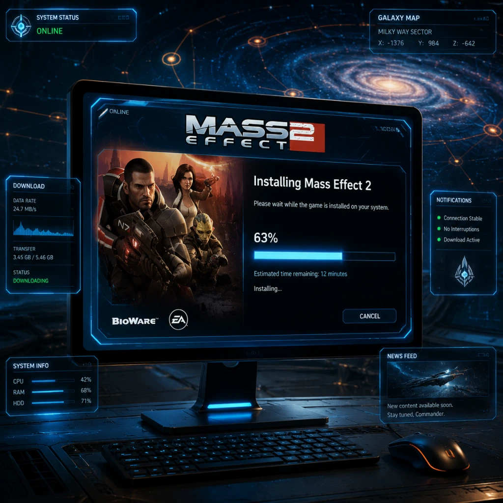 Mass Effect 2 Download & Installation guide screenshot