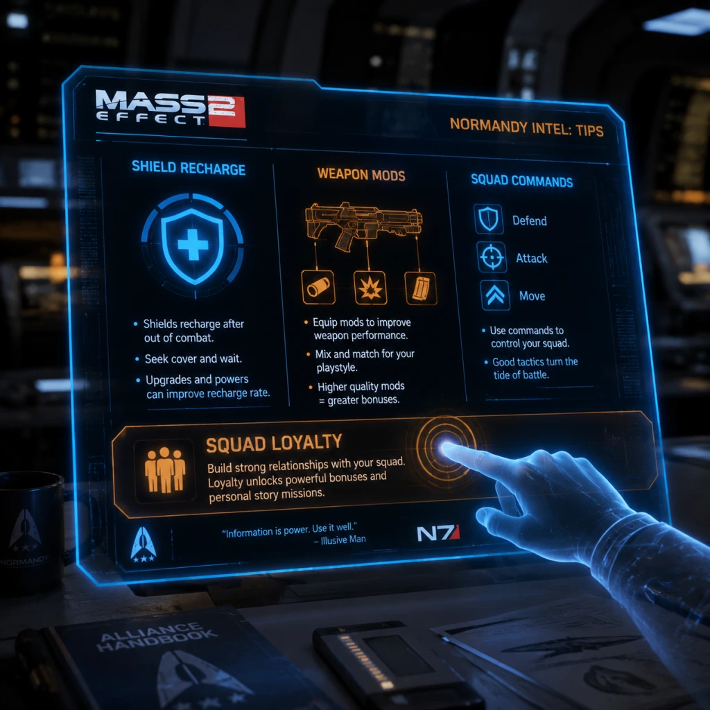 Mass Effect 2 Game Tips guide screenshot