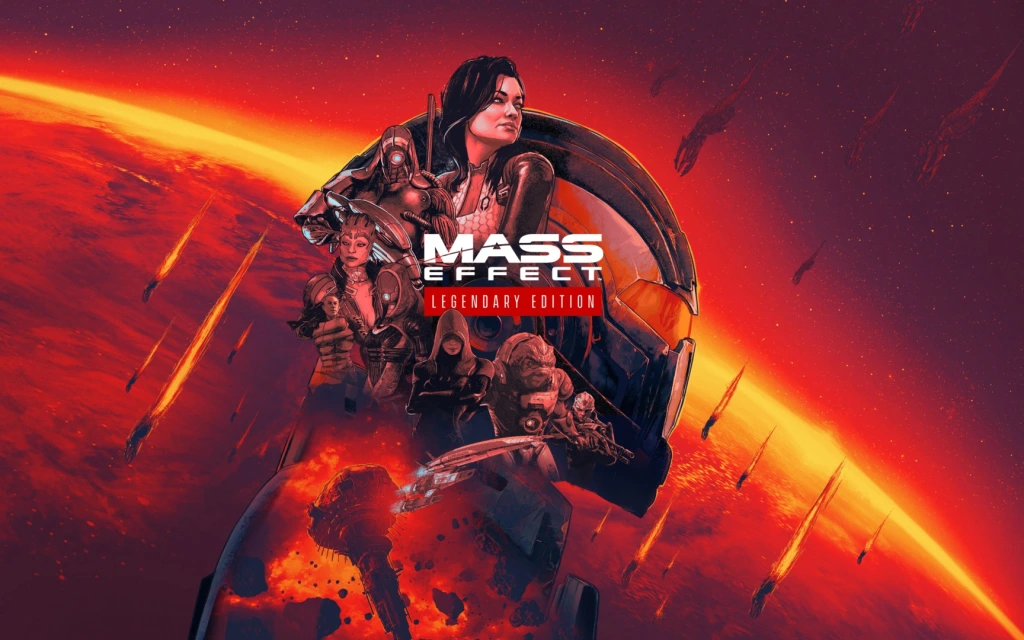 Mass Effect 2 game poster and cover art