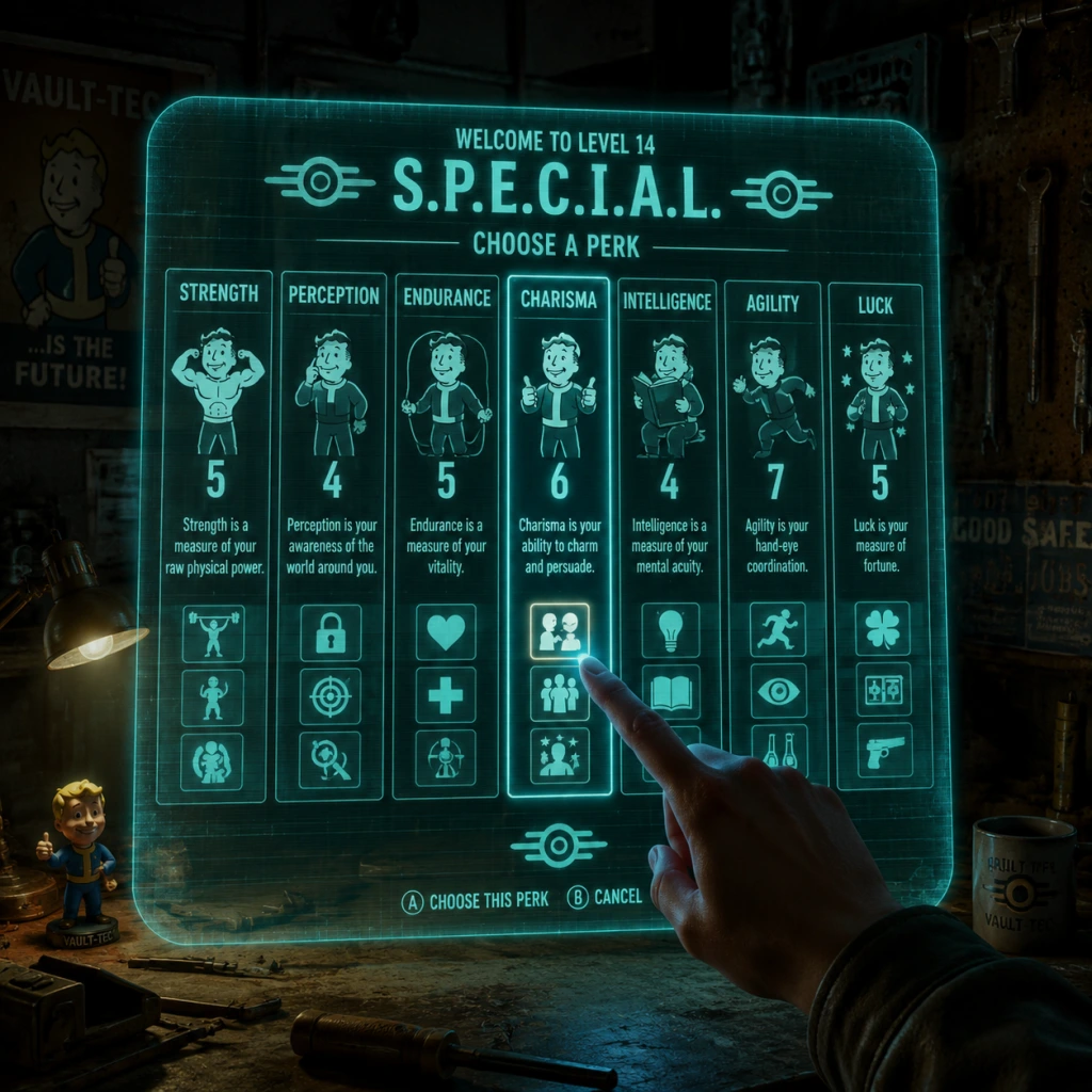 Fallout 4 Character Skills guide screenshot
