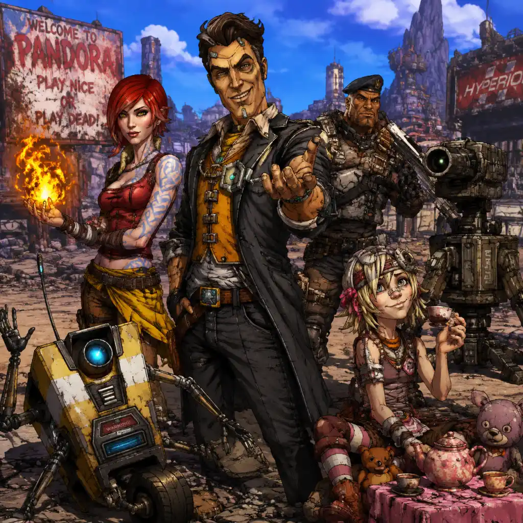 Borderlands 2 Characters & Roles guide screenshot