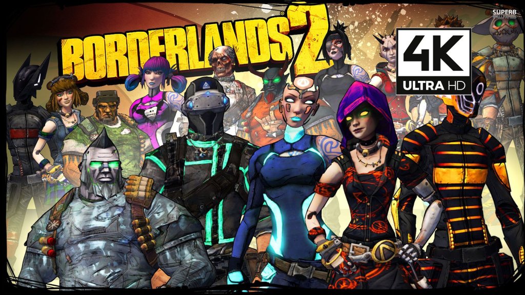 Borderlands 2 game poster and cover art