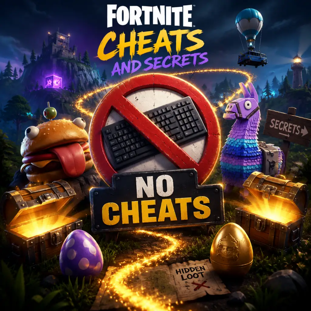 Fortnite Cheats & Secrets guide screenshot