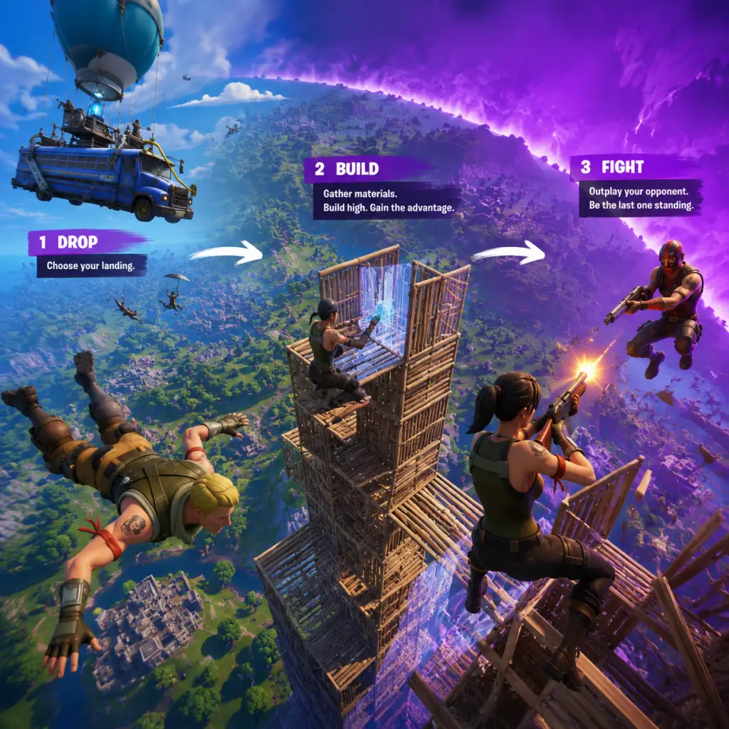 Fortnite Core Gameplay guide screenshot