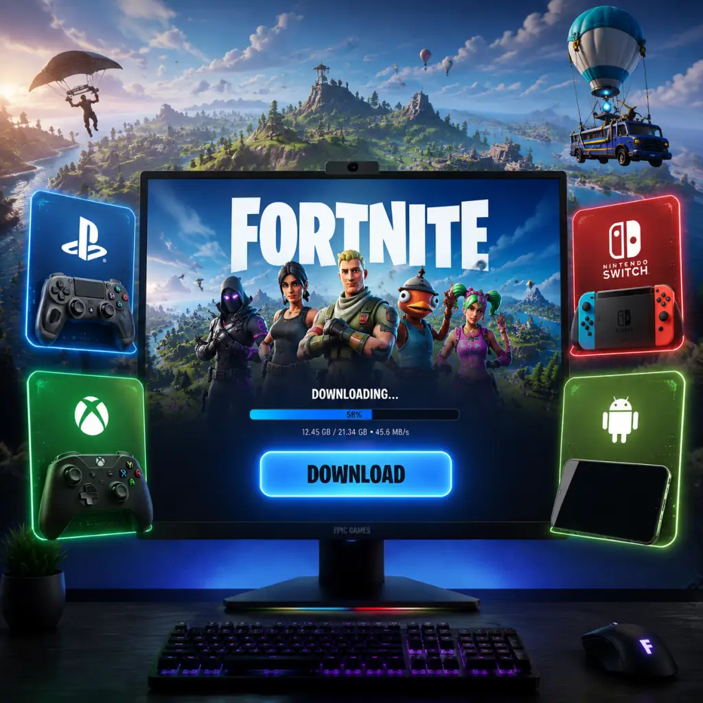 Fortnite Download & Installation guide screenshot