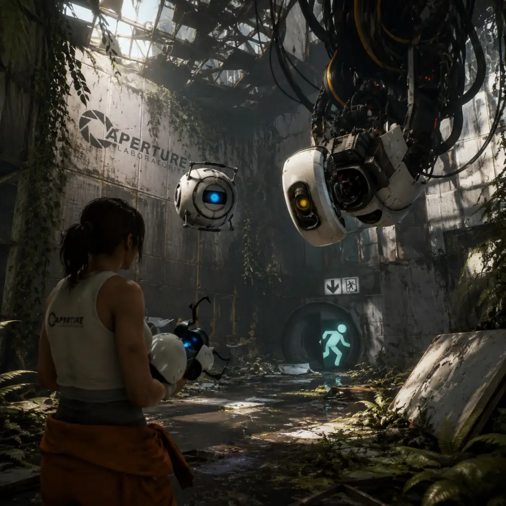 Portal 2 Characters & Roles guide screenshot