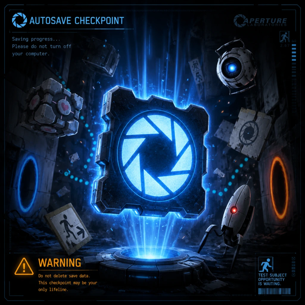 Portal 2 Important Notes guide screenshot