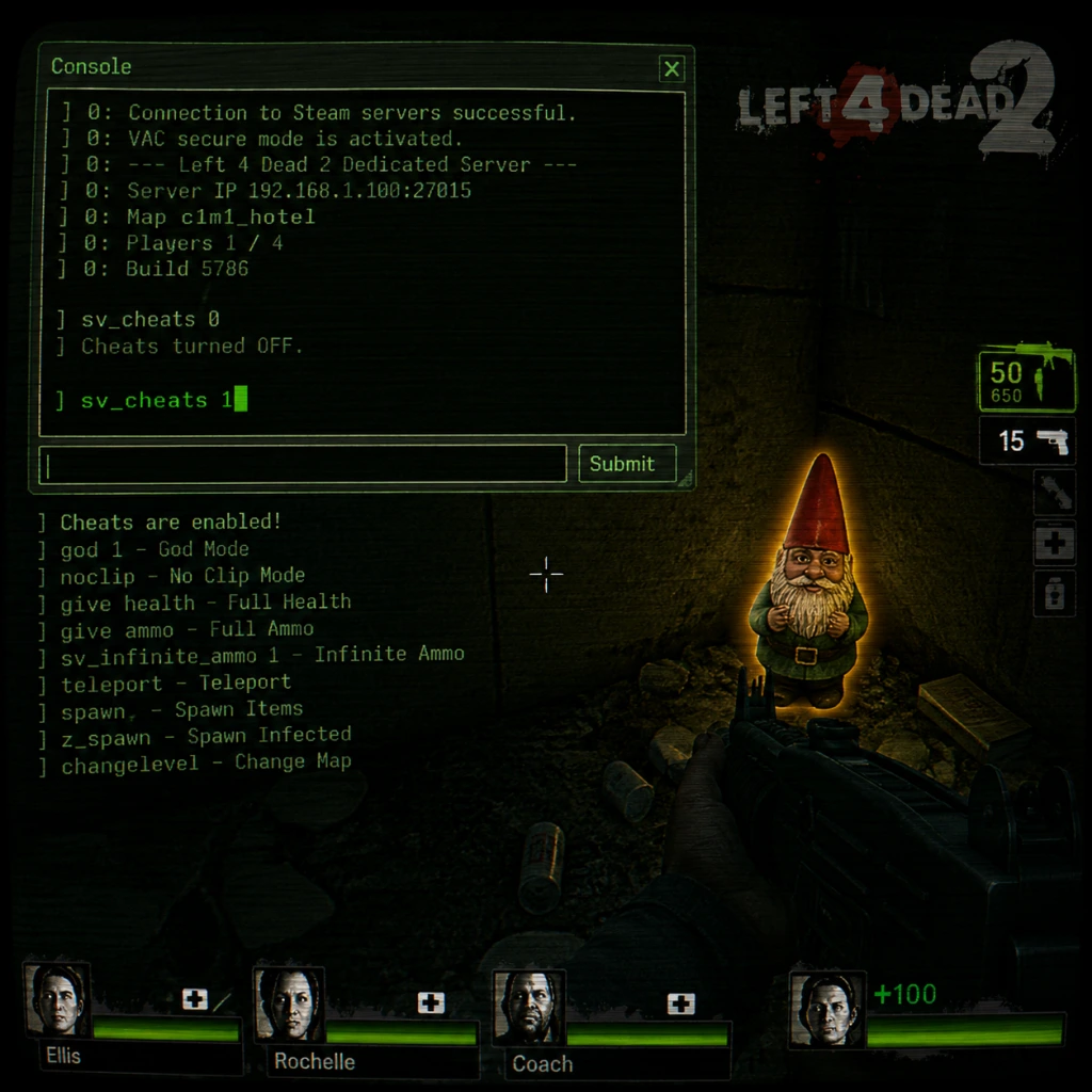 Left 4 Dead 2 Cheats & Secrets guide screenshot