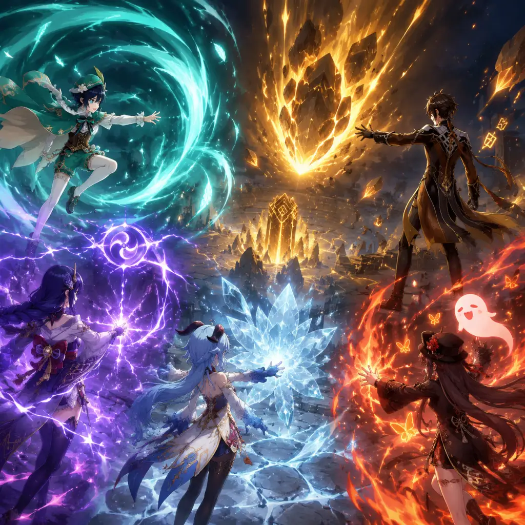 Genshin Impact Character Skills guide screenshot