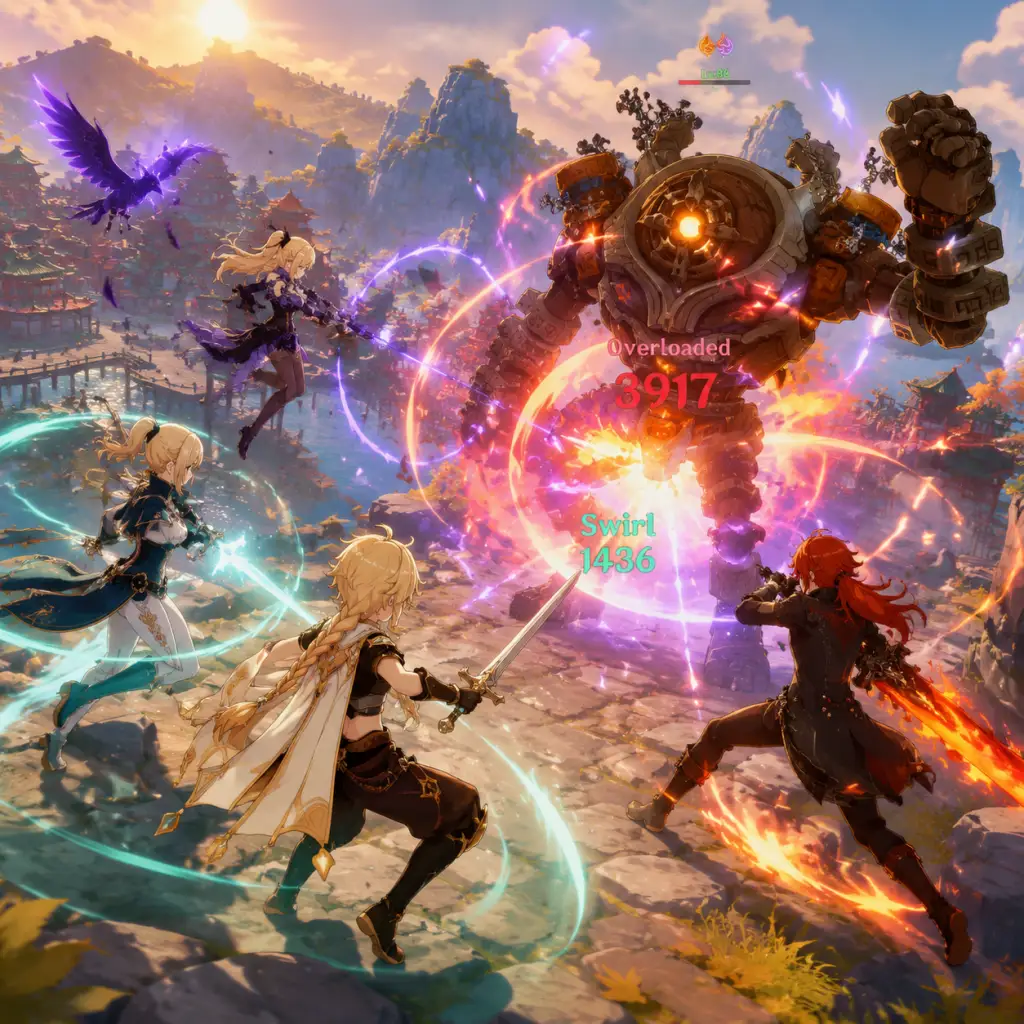 Genshin Impact Core Gameplay guide screenshot