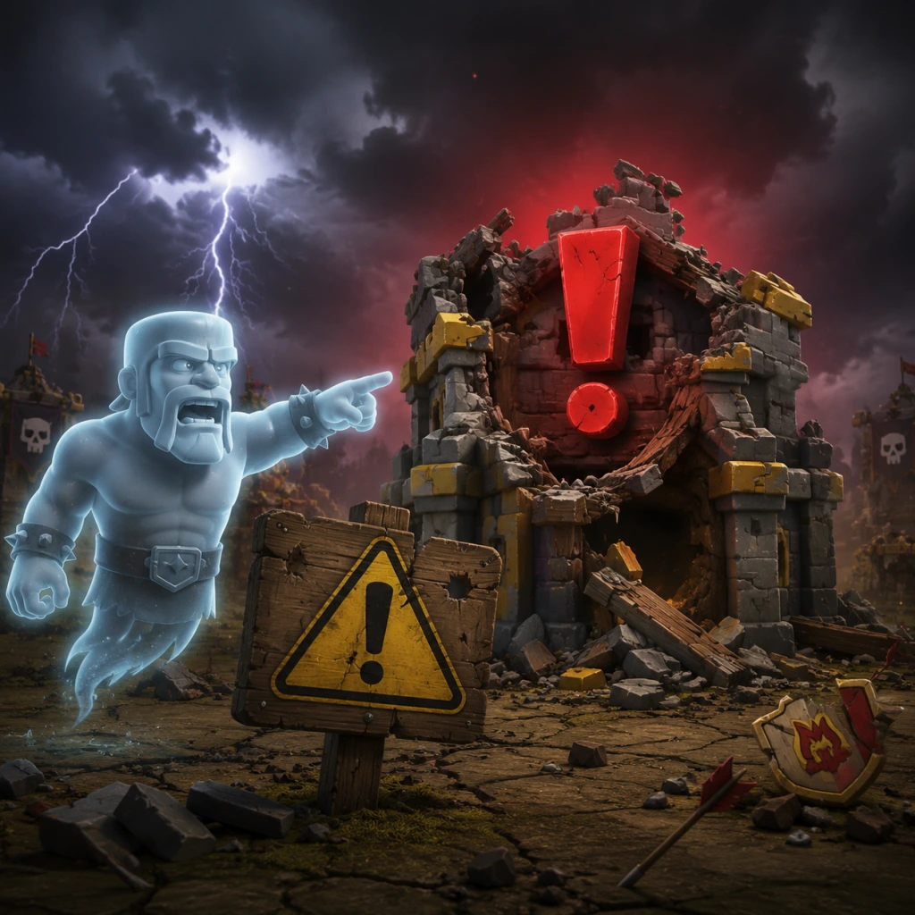Clash of Clans Important Notes guide screenshot