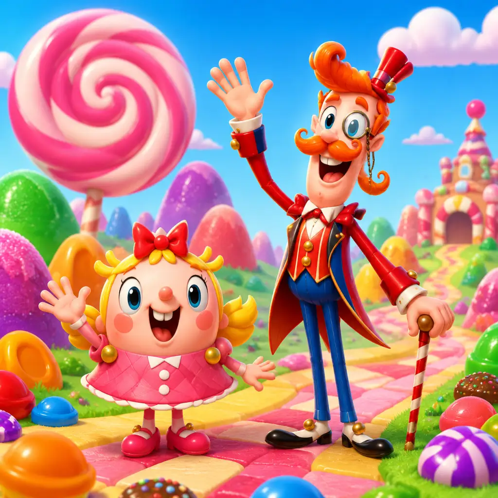 Candy Crush Saga Characters & Roles guide screenshot