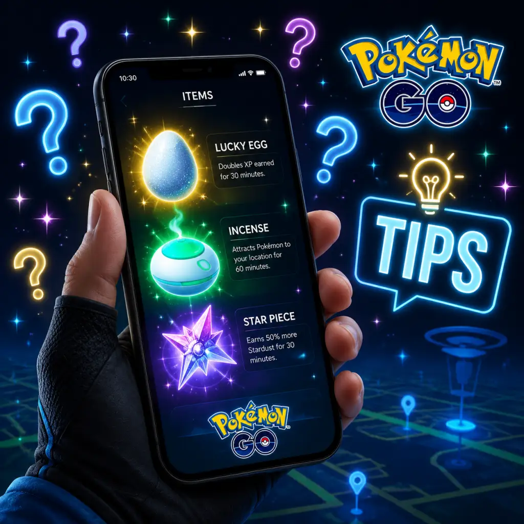 Pokémon GO Game Tips guide screenshot