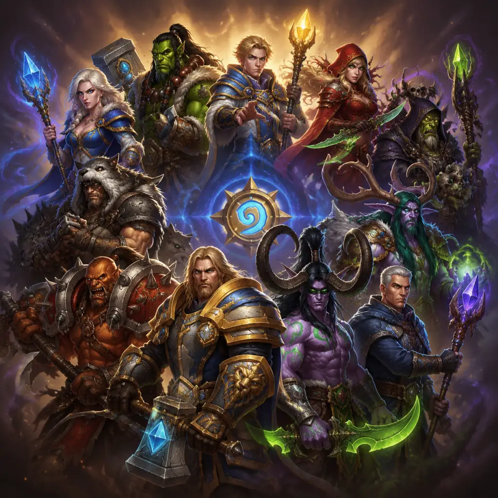 Hearthstone Characters & Roles guide screenshot