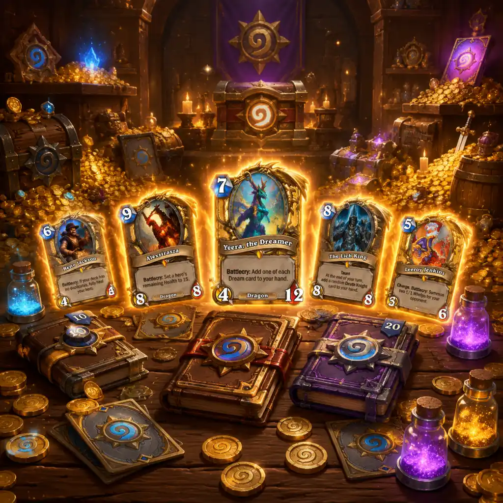 Hearthstone All Game Items guide screenshot