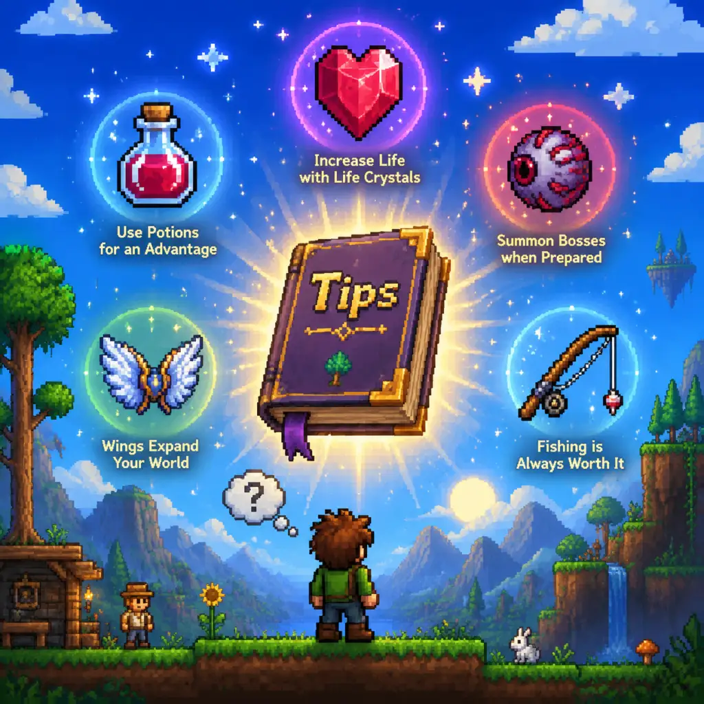 Terraria Game Tips guide screenshot