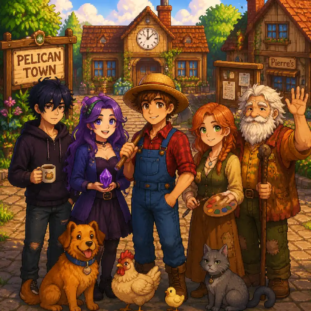 Stardew Valley Characters & Roles guide screenshot