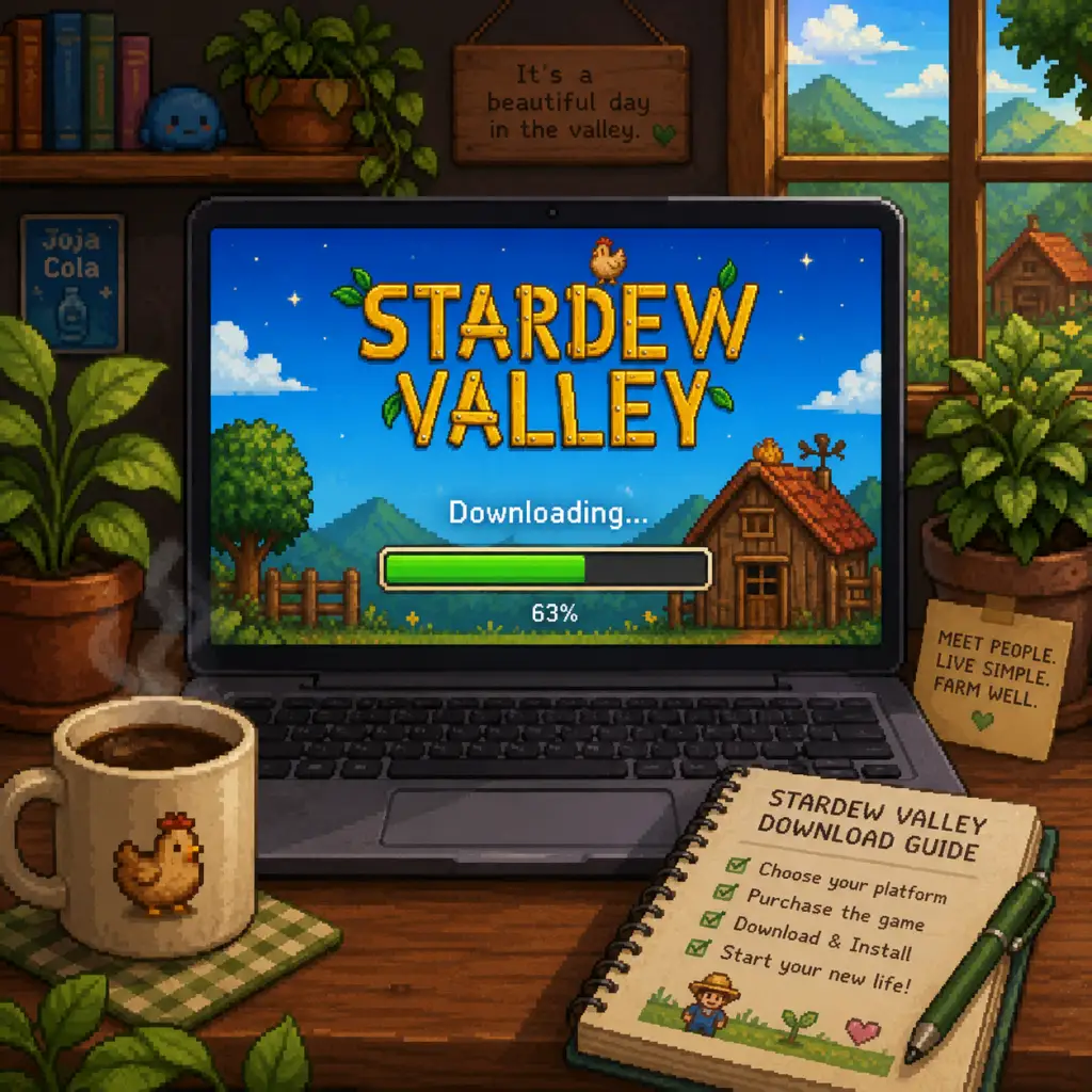 Stardew Valley Download & Installation guide screenshot