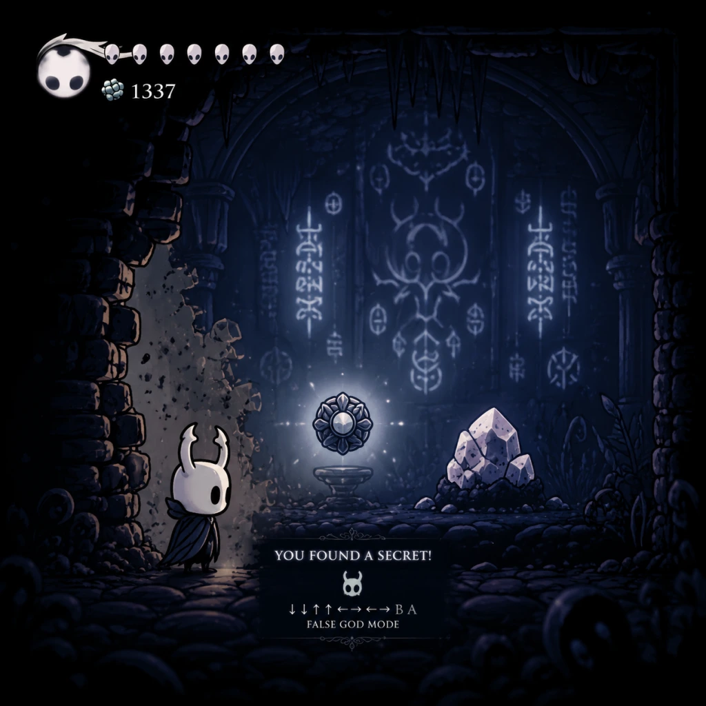 Hollow Knight Cheats & Secrets guide screenshot