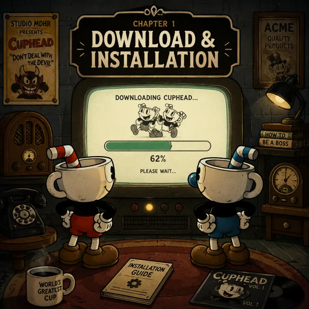 Cuphead Download & Installation guide screenshot