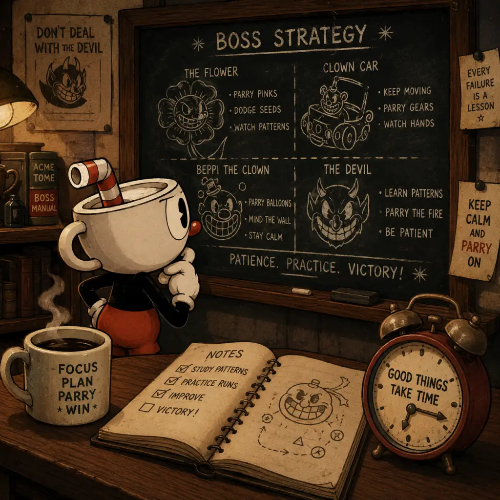 Cuphead Game Tips guide screenshot