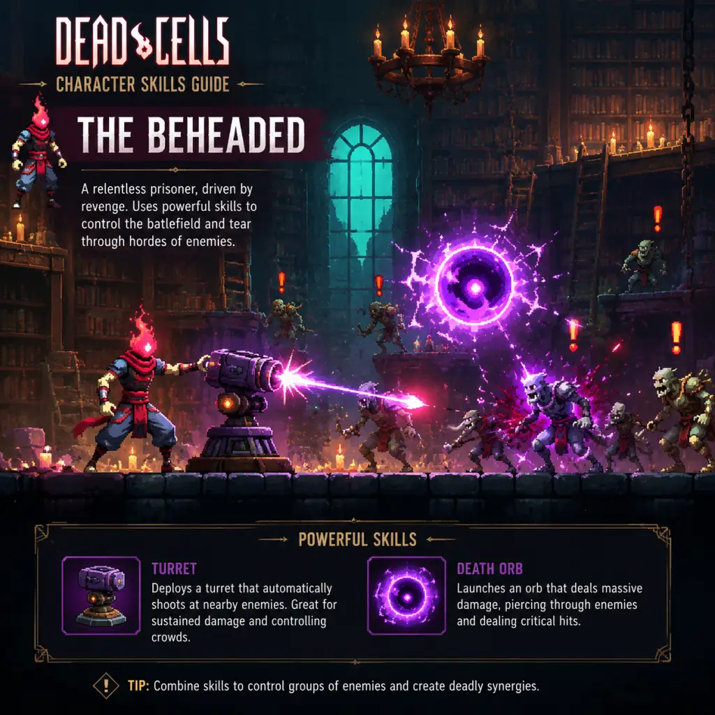 Dead Cells Character Skills guide screenshot