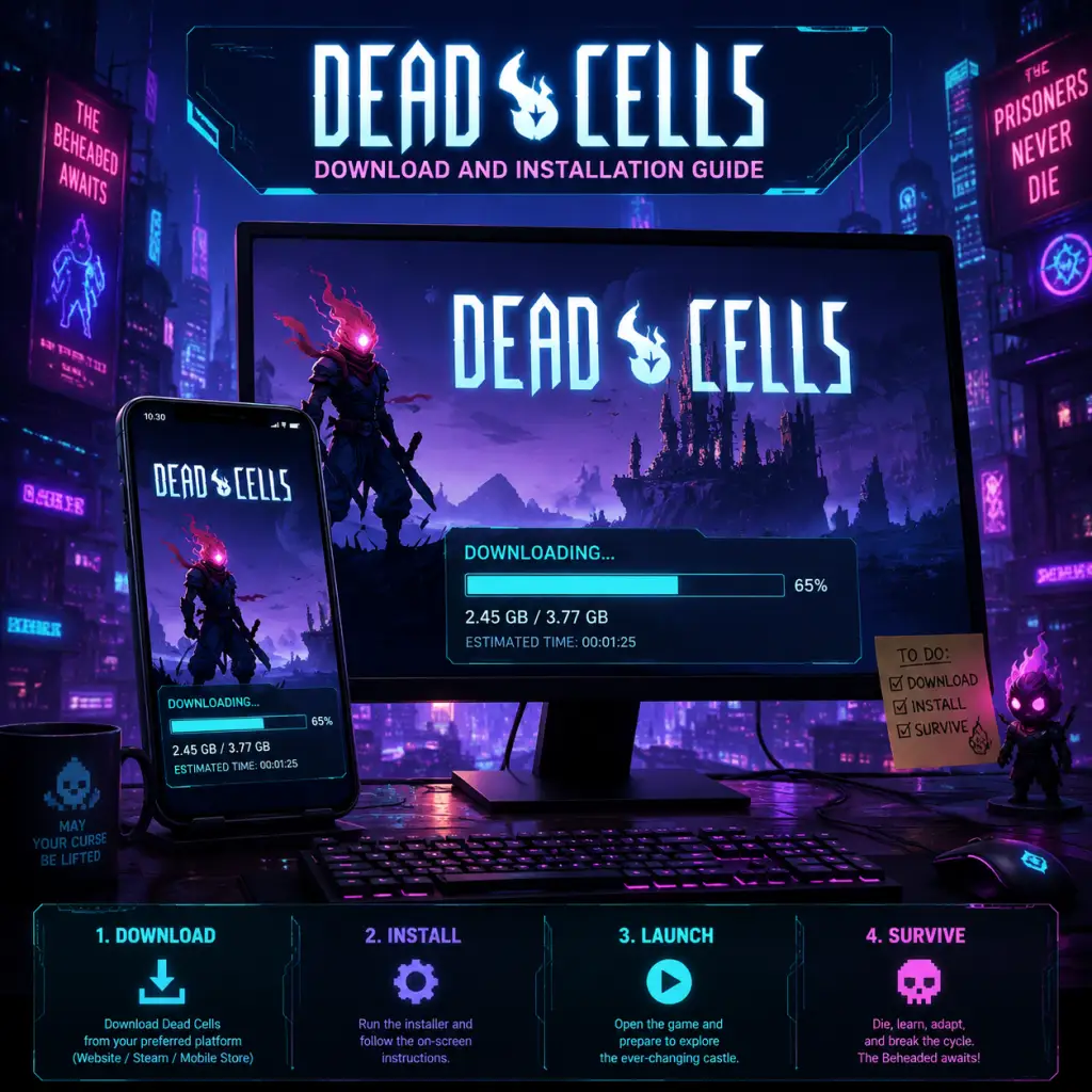 Dead Cells Download & Installation guide screenshot