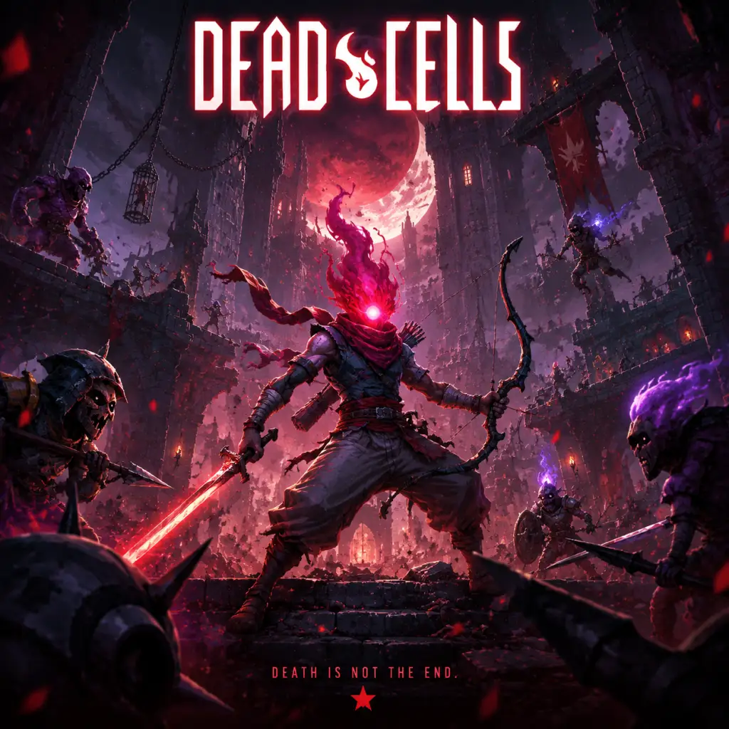 Dead Cells game poster and cover art