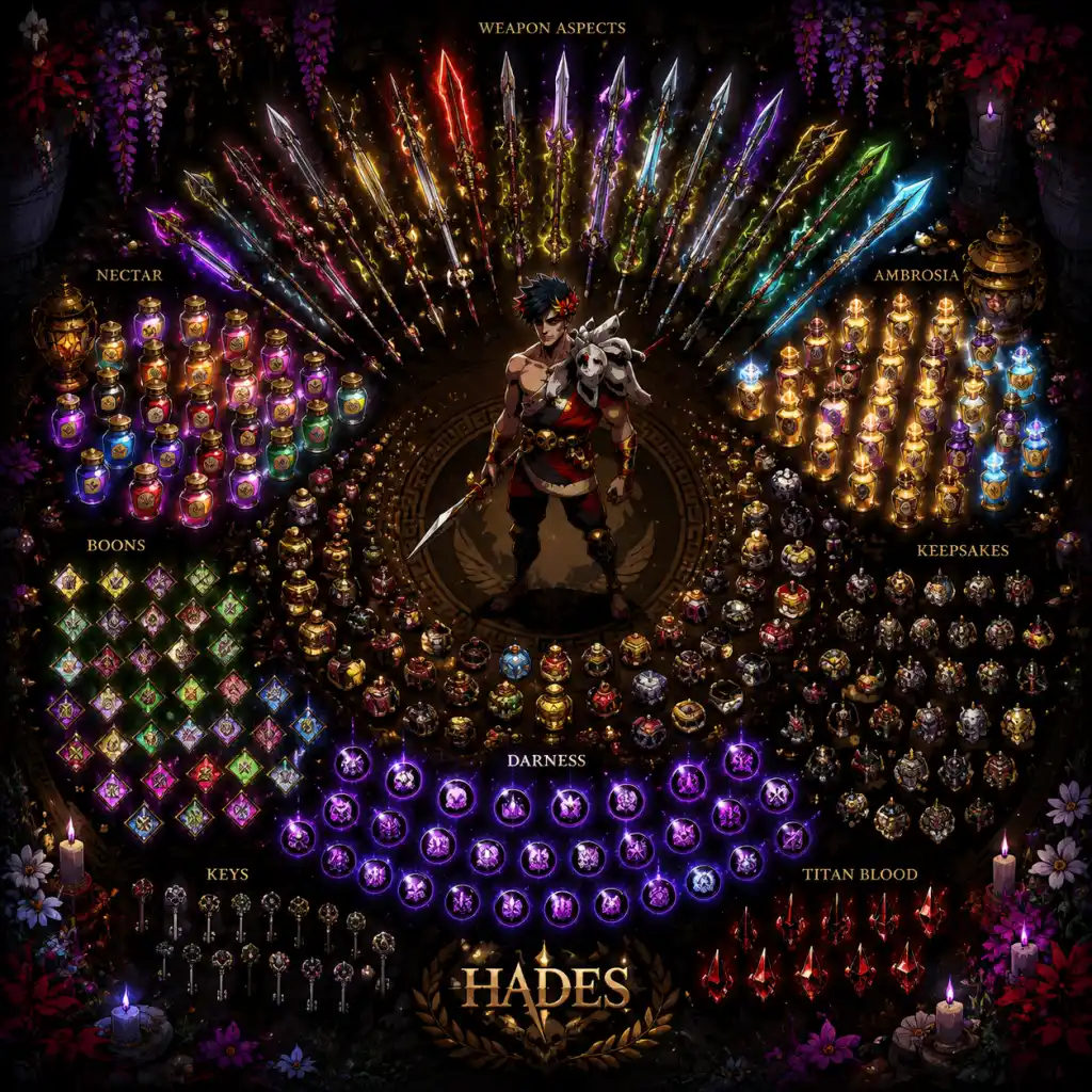 Hades All Game Items guide screenshot