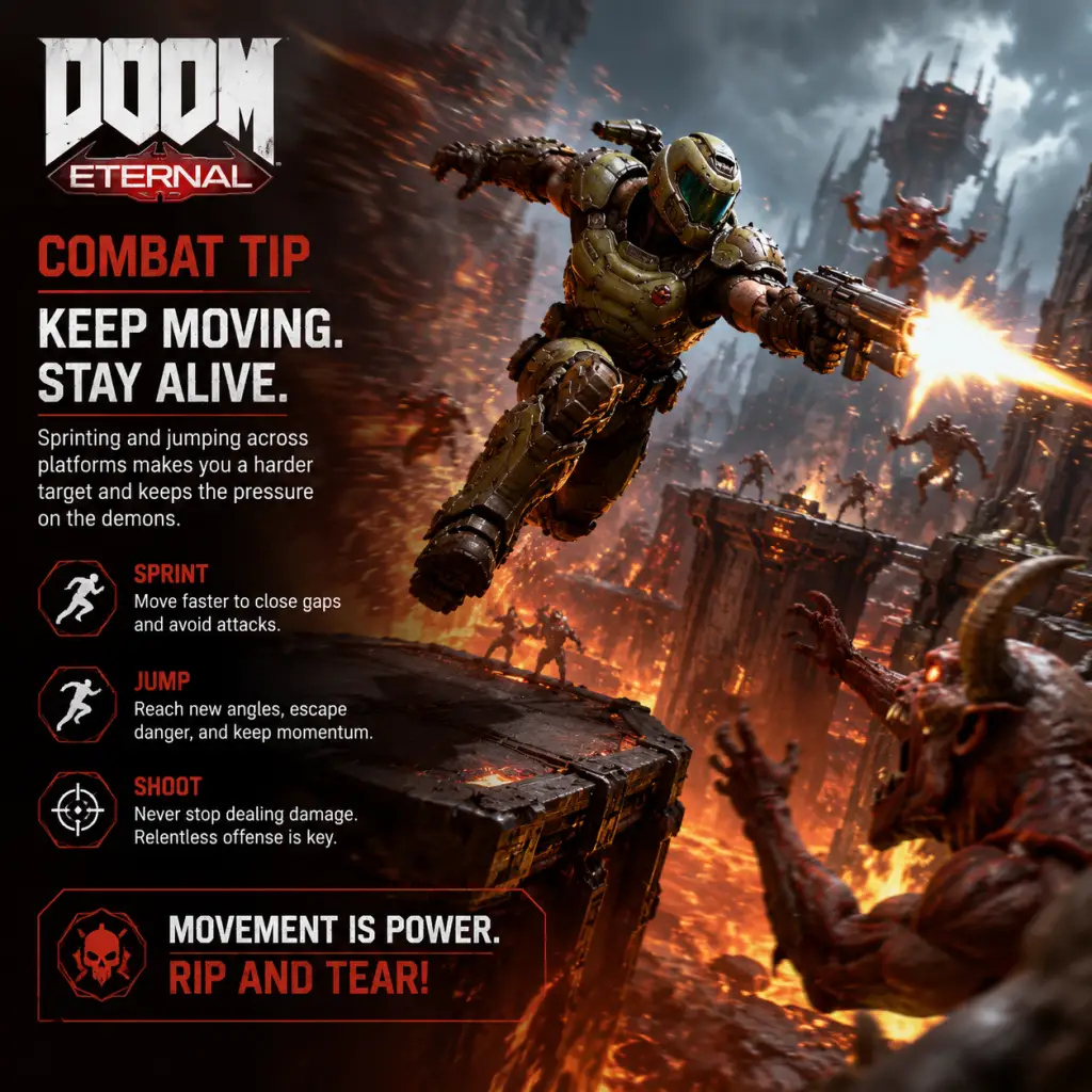 Doom Eternal Game Tips guide screenshot