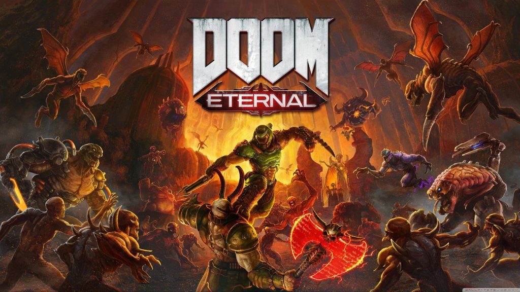 Doom Eternal game poster and cover art