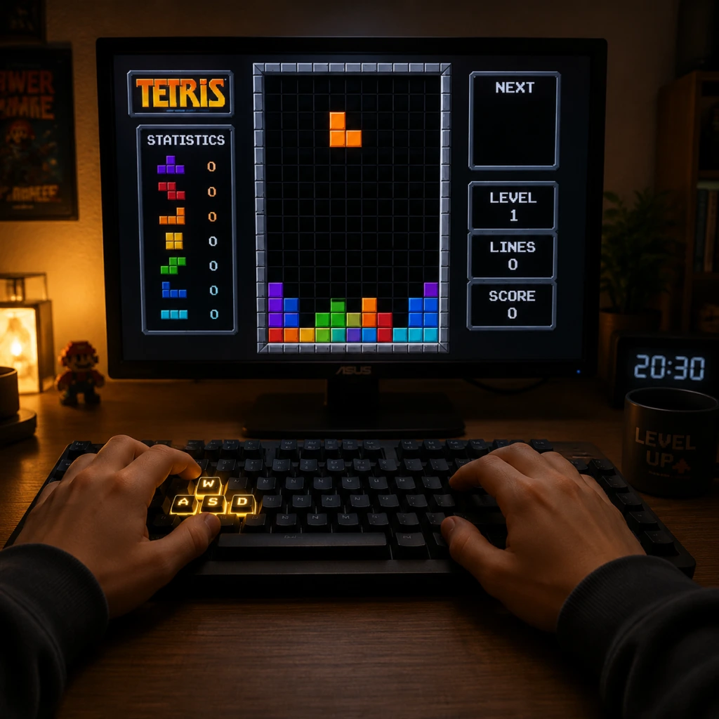 Tetris Getting Started guide screenshot